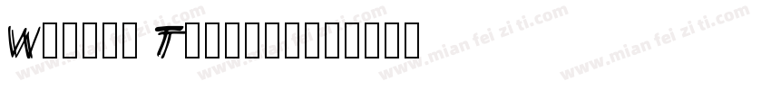 Weight Tracker字体转换